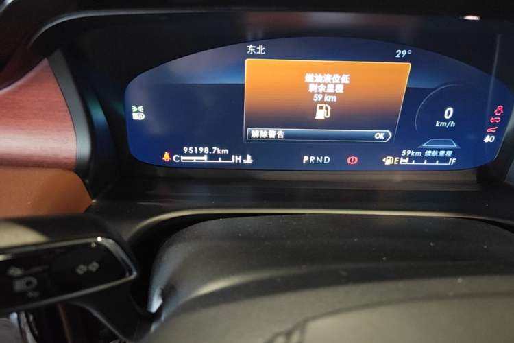Used Lincoln Aviator 2020 3.0T V6 Four-Wheel Drive Zunya Edition Odometer Close Up