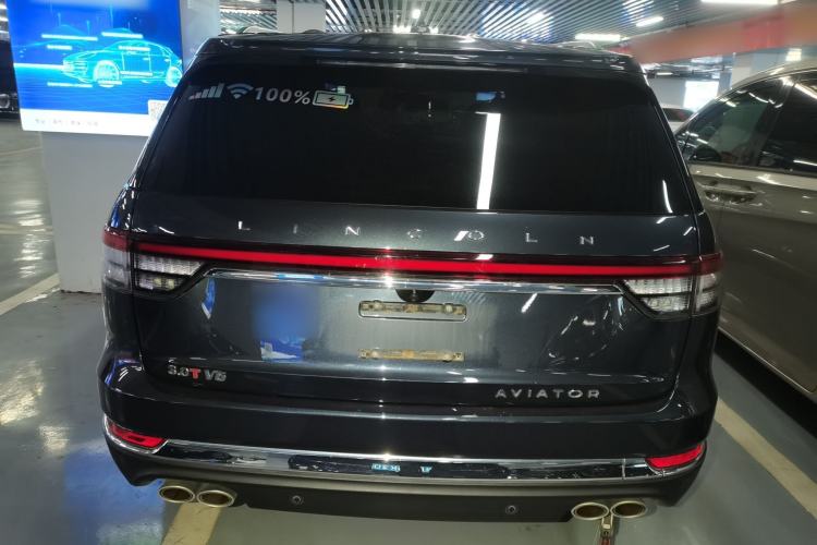 Used Lincoln Aviator 2020 3.0T V6 Four-Wheel Drive Premium Edition Rear