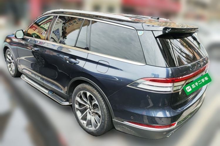 Used Lincoln Aviator 2020 3.0T V6 All-Wheel Drive Executive Version Rear Left 45 Deg