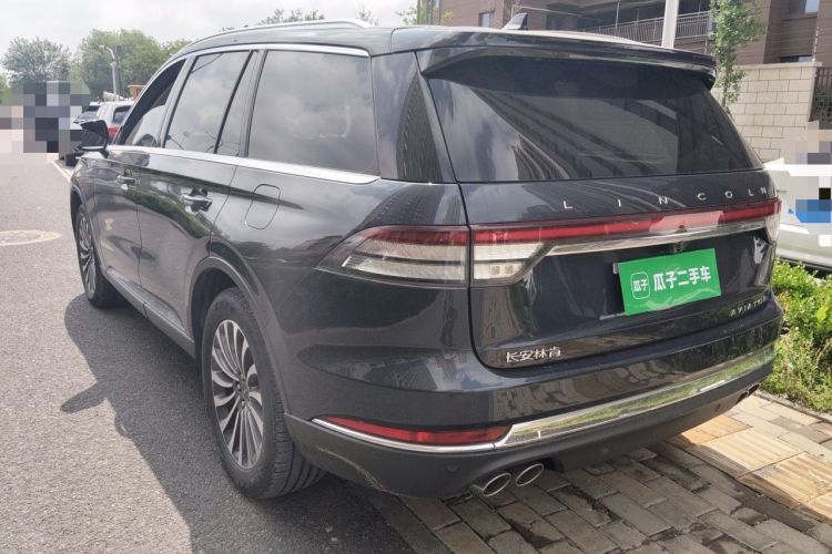 Used Lincoln Aviator 2020 3.0T V6 Four-Wheel Drive Zunya Edition Rear Left 45 Deg
