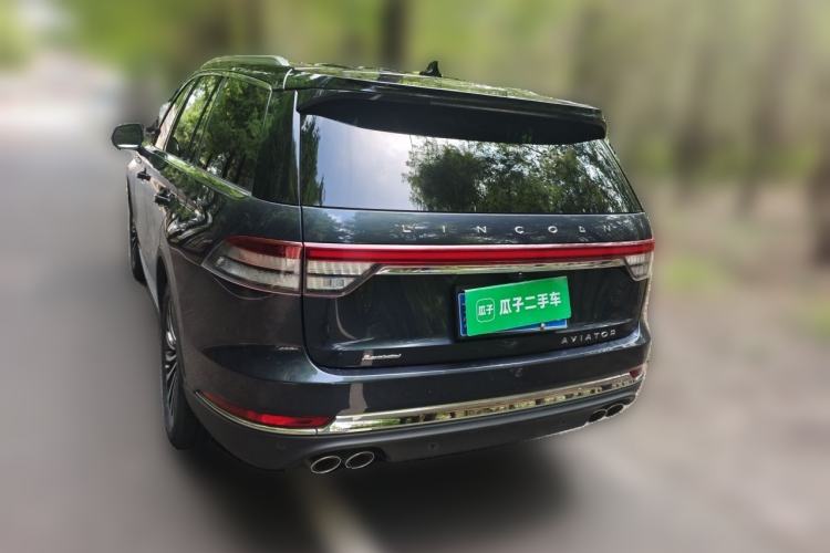 Used Lincoln Aviator 2020 3.0T V6 Four-Wheel Drive Zunya Edition Rear Left 45 Deg