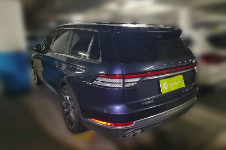 Used Lincoln Aviator 2020 3.0T V6 All-Wheel Drive Executive Version Rear Left 45 Deg