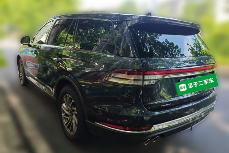 Used Lincoln Aviator 2020 3.0T V6 Four-Wheel Drive Premium Edition Rear Left 45 Deg