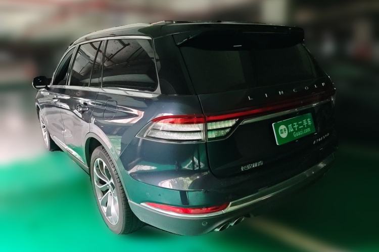 Used Lincoln Aviator 2020 3.0T V6 All-Wheel Drive Executive Version Rear Left 45 Deg