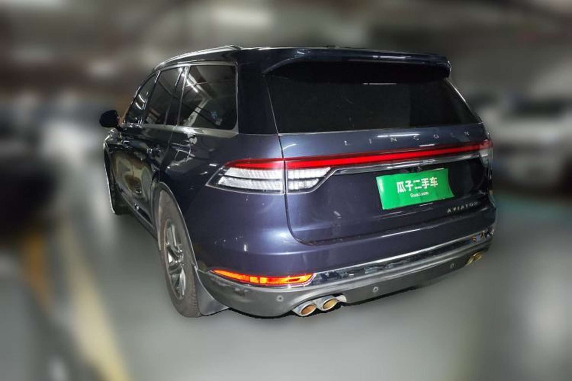 Used Lincoln Aviator 2020 3.0T V6 Four-Wheel Drive Premium Edition Rear Left 45 Deg