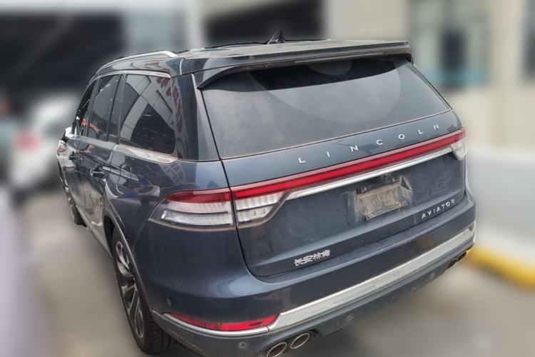 Used Lincoln Aviator 2020 3.0T V6 All-Wheel Drive Executive Version Rear Left 45 Deg