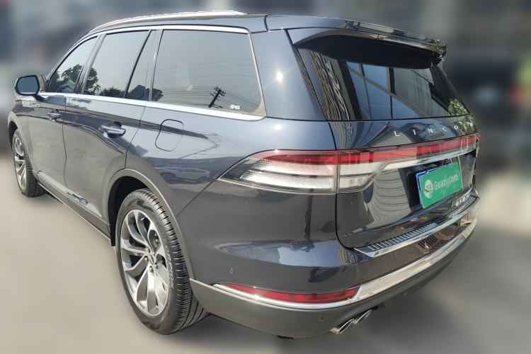 Used Lincoln Aviator 2020 3.0T V6 All-Wheel Drive Executive Version Rear Left 45 Deg