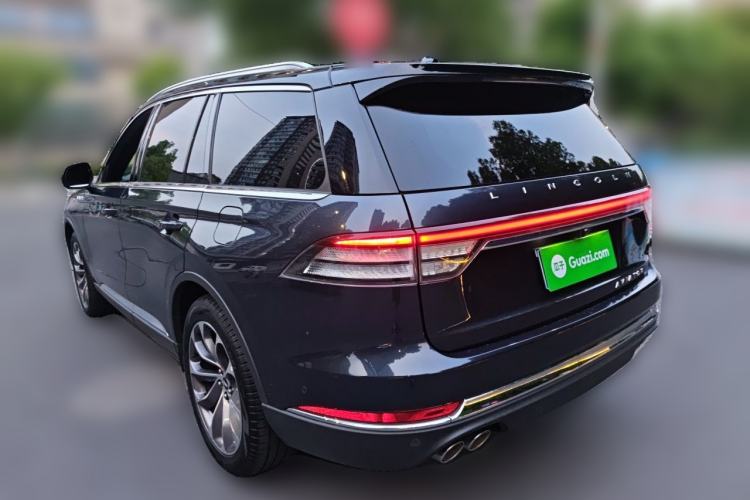 Used Lincoln Aviator 2020 3.0T V6 All-Wheel Drive Executive Version Rear Left 45 Deg