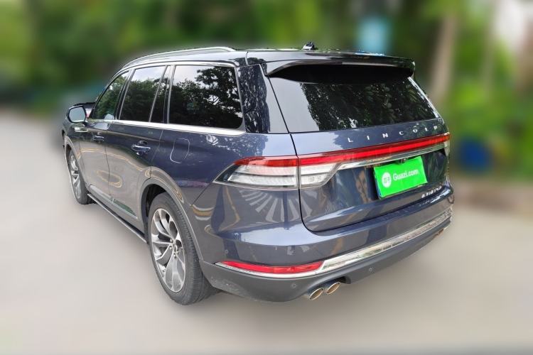 Used Lincoln Aviator 2020 3.0T V6 All-Wheel Drive Executive Version Rear Left 45 Deg