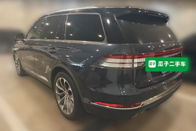 Used Lincoln Aviator 2020 3.0T V6 All-Wheel Drive Executive Version Rear Left 45 Deg
