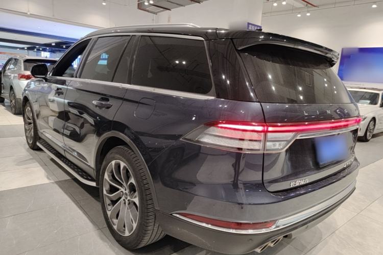 Used Lincoln Aviator 2020 3.0T V6 All-Wheel Drive Executive Version Rear Left 45 Deg