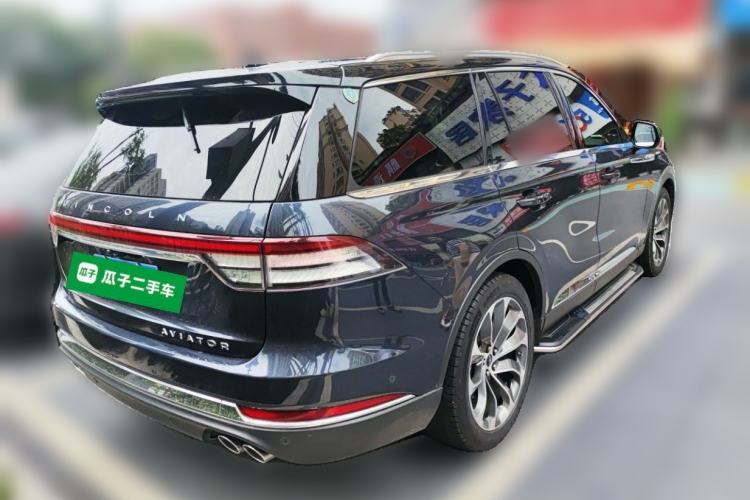 Used Lincoln Aviator 2020 3.0T V6 All-Wheel Drive Executive Version Rear Right 45 Deg
