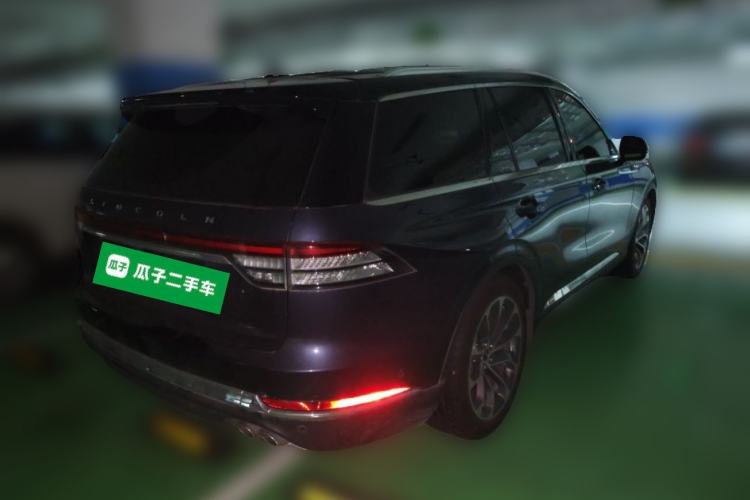 Used Lincoln Aviator 2020 3.0T V6 All-Wheel Drive Executive Version Rear Right 45 Deg