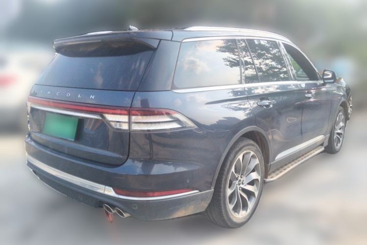 Used Lincoln Aviator 2020 3.0T V6 All-Wheel Drive Executive Version Rear Right 45 Deg