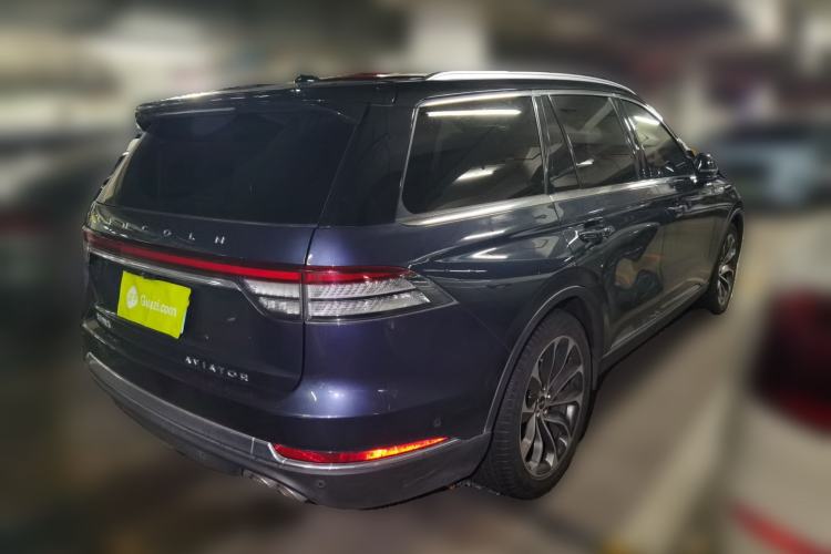 Used Lincoln Aviator 2020 3.0T V6 All-Wheel Drive Executive Version Rear Right 45 Deg