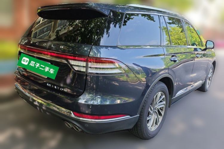 Used Lincoln Aviator 2020 3.0T V6 Four-Wheel Drive Premium Edition Rear Right 45 Deg