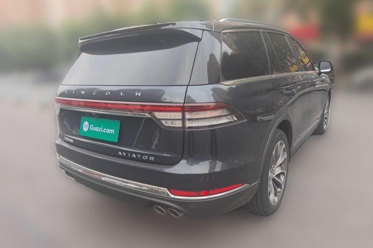 Used Lincoln Aviator 2020 3.0T V6 All-Wheel Drive Executive Version Rear Right 45 Deg