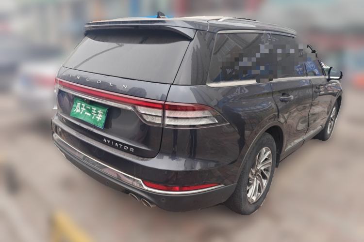 Used Lincoln Aviator 2020 3.0T V6 Four-Wheel Drive Premium Edition Rear Right 45 Deg