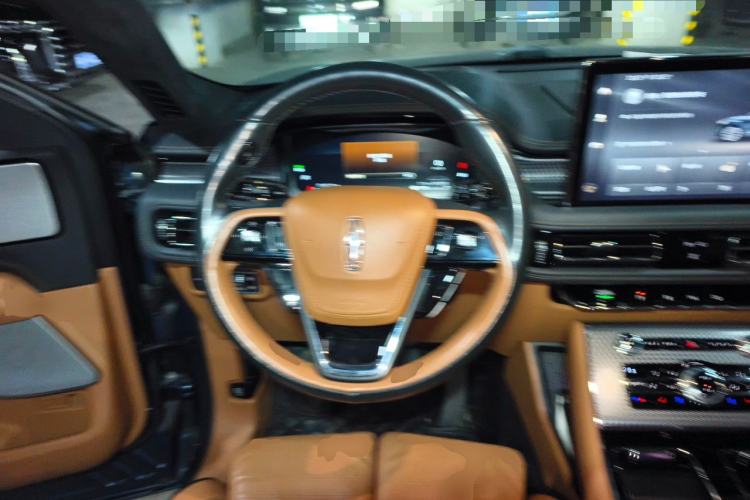 Used Lincoln Aviator 2020 3.0T V6 Four-Wheel Drive Presidential Edition Steering Wheel