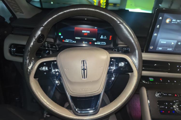 Used Lincoln Aviator 2020 3.0T V6 Four-Wheel Drive Zunya Edition Steering Wheel
