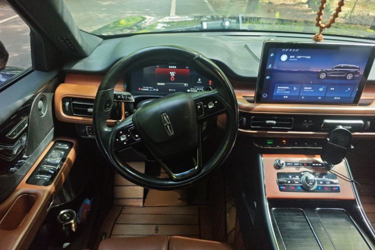 Used Lincoln Aviator 2020 3.0T V6 Four-Wheel Drive Zunya Edition Steering Wheel