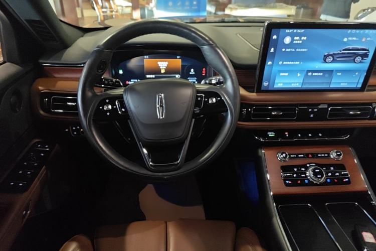 Used Lincoln Aviator 2020 3.0T V6 Four-Wheel Drive Zunya Edition Steering Wheel