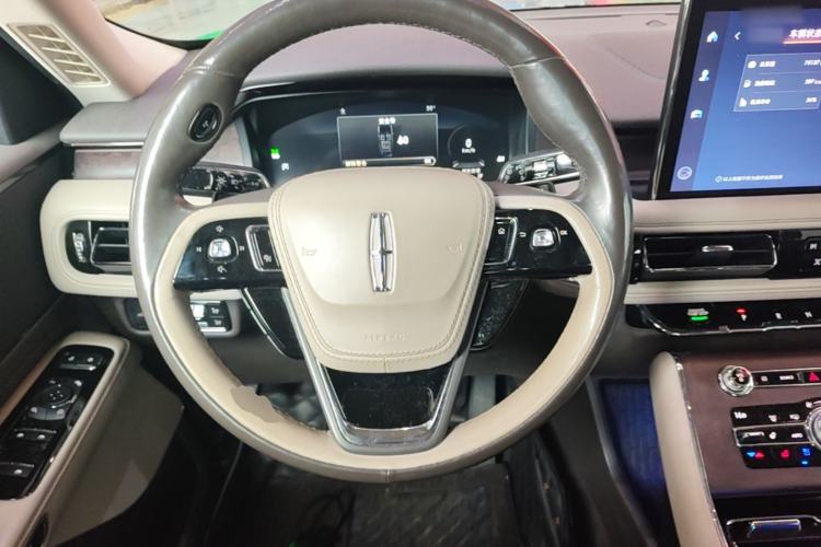 Used Lincoln Aviator 2020 3.0T V6 Four-Wheel Drive Premium Edition Steering Wheel