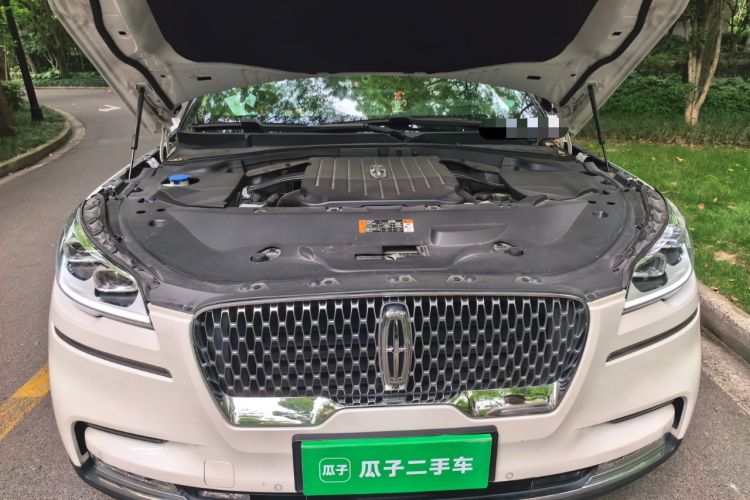 Used Lincoln Aviator 2020 3.0T V6 All-Wheel Drive Executive Version Engine Bay