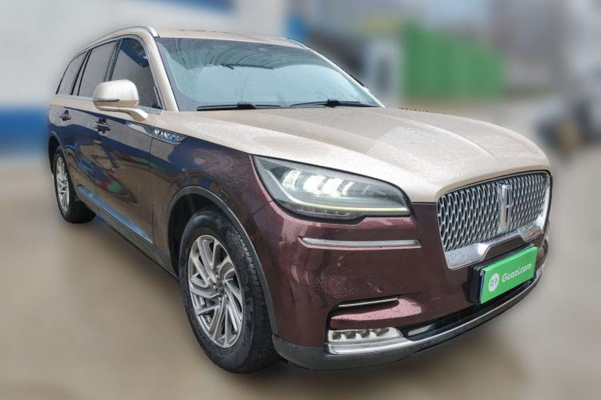 Used Lincoln Aviator 2020 3.0T V6 Four-Wheel Drive Premium Edition Front Right 45 Deg