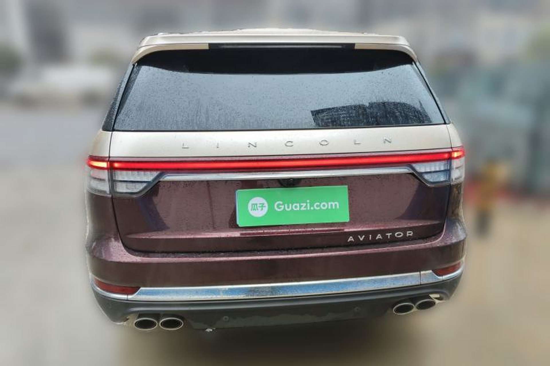 Used Lincoln Aviator 2020 3.0T V6 Four-Wheel Drive Premium Edition Rear