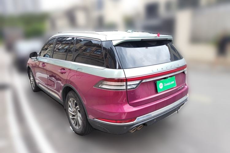 Used Lincoln Aviator 2020 3.0T V6 Four-Wheel Drive Premium Edition Rear Left 45 Deg