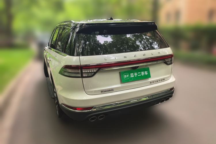 Used Lincoln Aviator 2020 3.0T V6 All-Wheel Drive Executive Version Rear Left 45 Deg