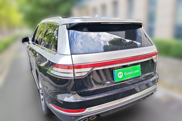 Used Lincoln Aviator 2020 3.0T V6 All-Wheel Drive Executive Version Rear Left 45 Deg