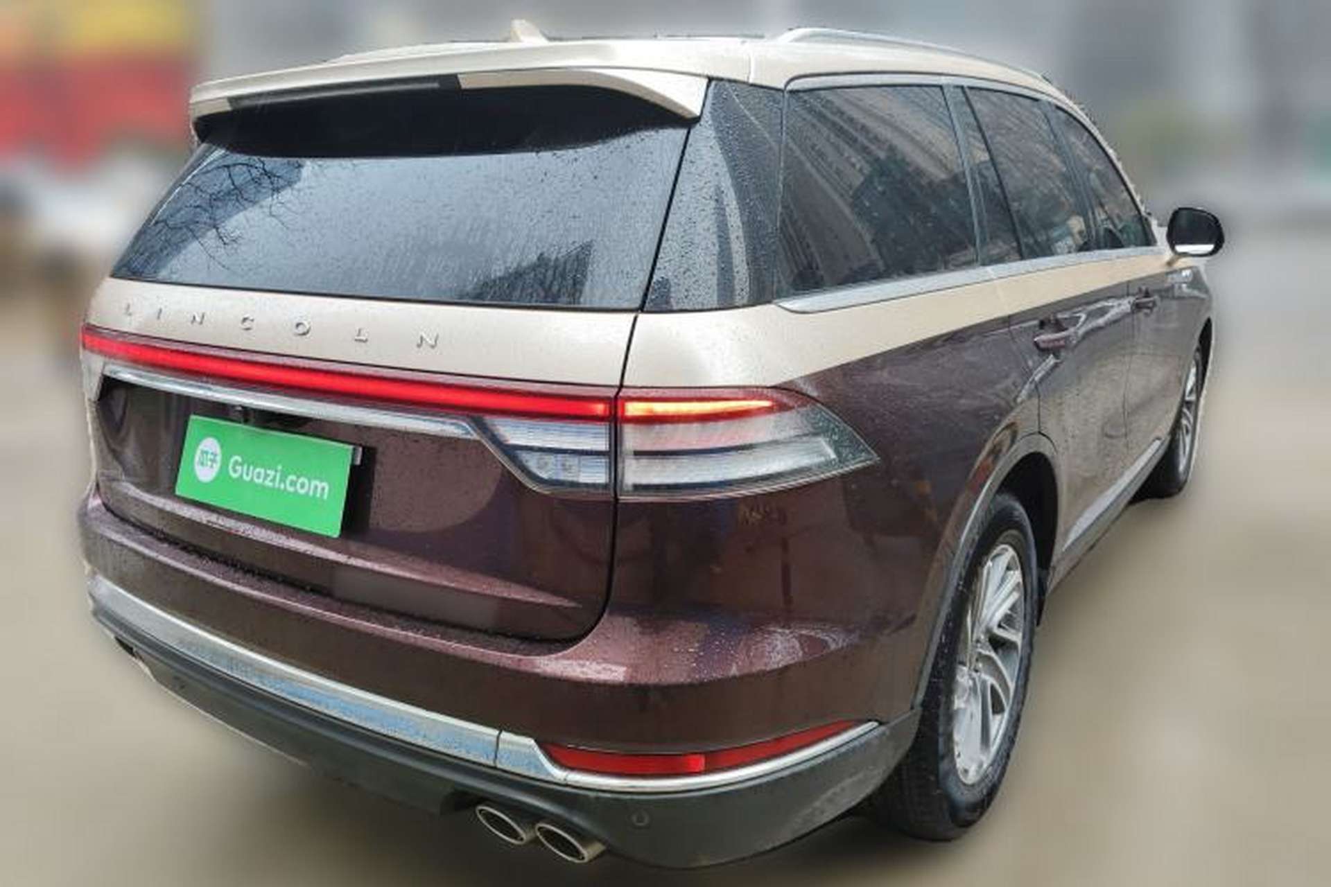 Used Lincoln Aviator 2020 3.0T V6 Four-Wheel Drive Premium Edition Rear Right 45 Deg