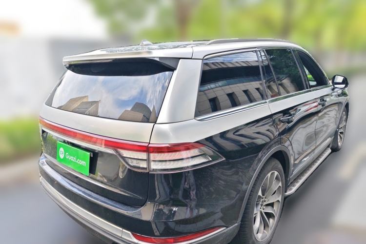 Used Lincoln Aviator 2020 3.0T V6 All-Wheel Drive Executive Version Rear Right 45 Deg