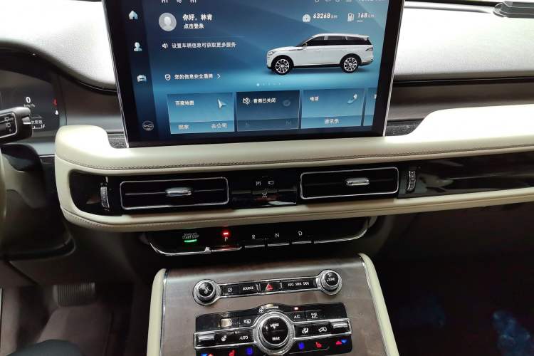 Used Lincoln Aviator 2020 3.0T V6 Four-Wheel Drive Premium Edition Audio And AC Panel