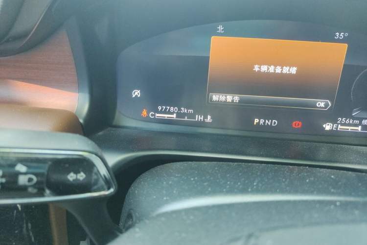 Used Lincoln Aviator 2020 3.0T V6 Four-Wheel Drive Zunya Edition Odometer Close Up