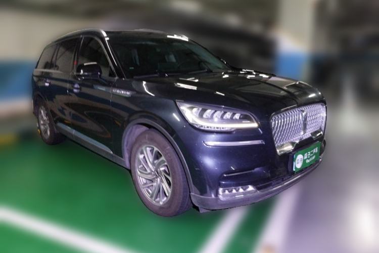 Used Lincoln Aviator 2020 3.0T V6 Four-Wheel Drive Premium Edition Front Right 45 Deg