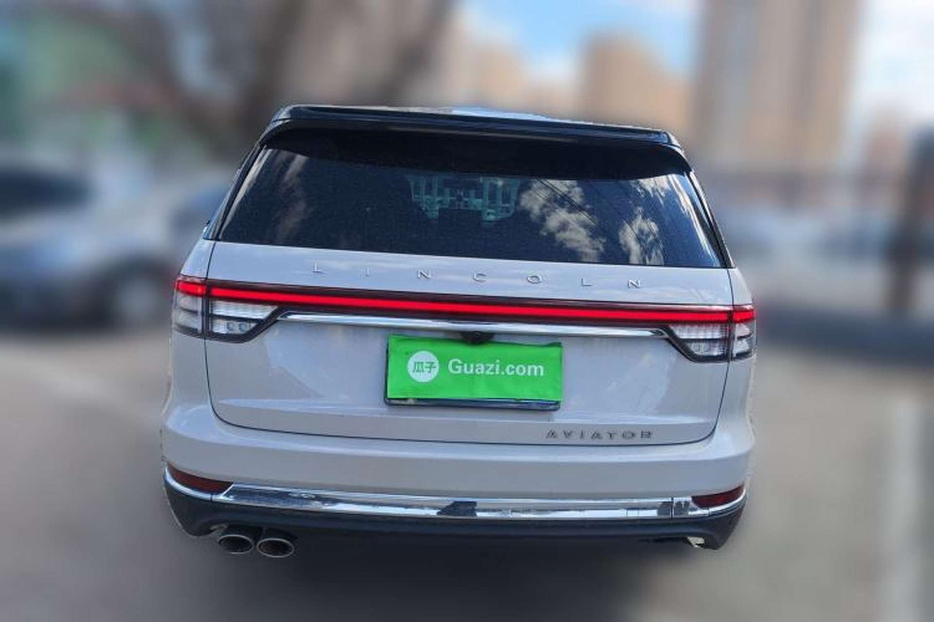 Used Lincoln Aviator 2020 3.0T V6 All-Wheel Drive Executive Version Rear