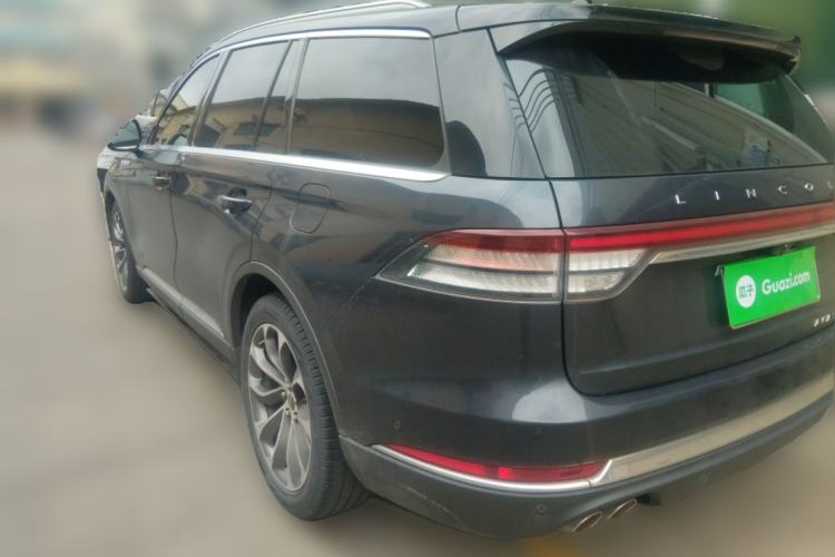 Used Lincoln Aviator 2020 3.0T V6 All-Wheel Drive Executive Version Rear Left 45 Deg