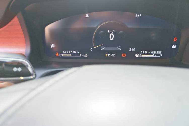 Used Lincoln Aviator 2020 3.0T V6 Four-Wheel Drive Zunya Edition Odometer Close Up