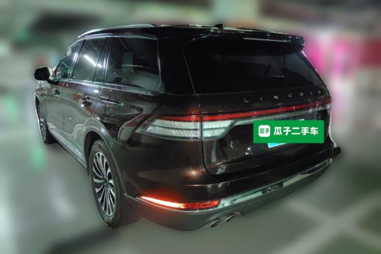 Used Lincoln Aviator 2020 3.0T V6 All-Wheel-Drive Luxury Edition Rear Left 45 Deg