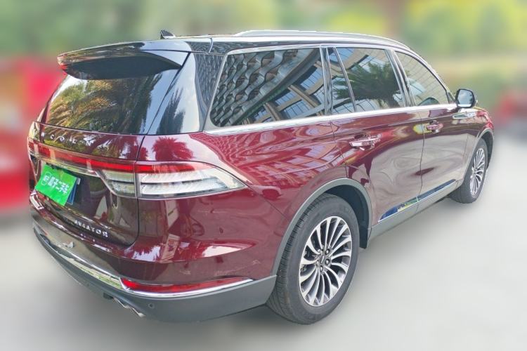 Used Lincoln Aviator 2020 3.0T V6 Four-Wheel Drive Zunya Edition Rear Right 45 Deg