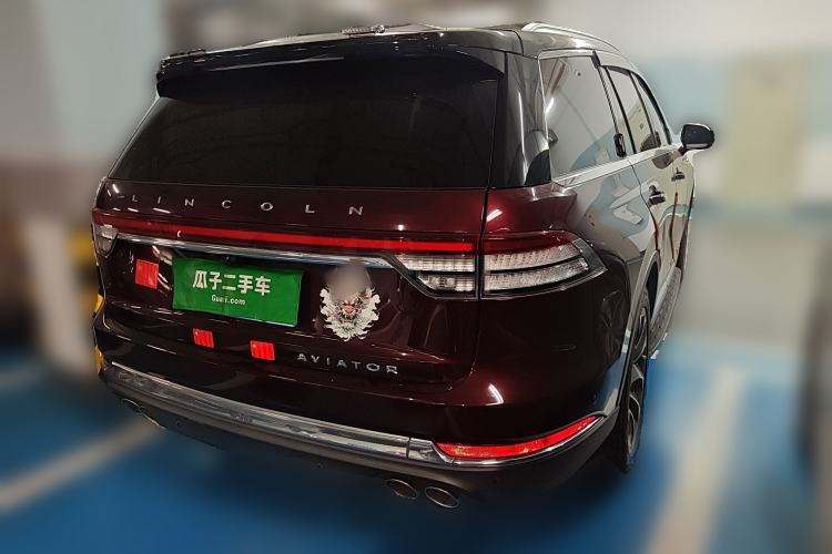 Used Lincoln Aviator 2020 3.0T V6 All-Wheel Drive Executive Version Rear Right 45 Deg