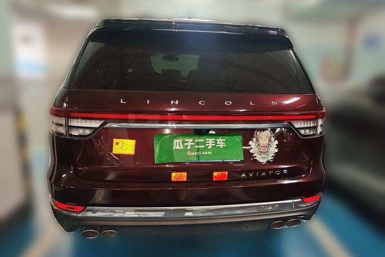 Used Lincoln Aviator 2020 3.0T V6 All-Wheel Drive Executive Version Rear