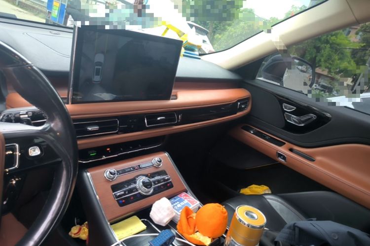 Used Lincoln Aviator 2020 3.0T V6 Four-Wheel Drive Premium Edition Audio And AC Panel