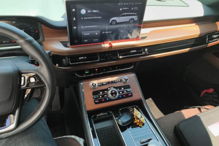 Used Lincoln Aviator 2020 3.0T V6 Four-Wheel Drive Zunya Edition Audio And AC Panel