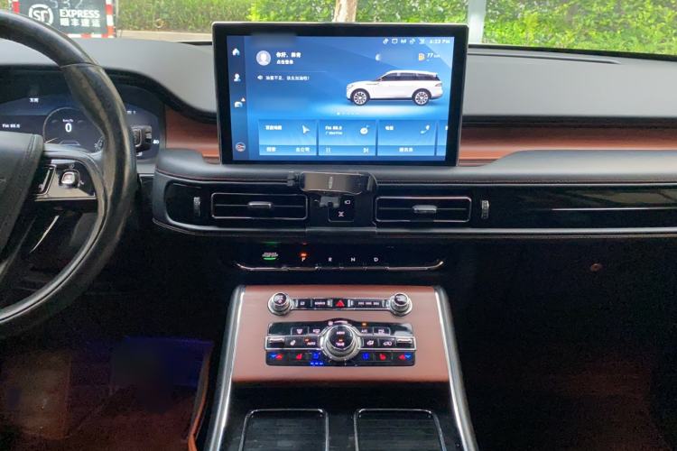 Used Lincoln Aviator 2020 3.0T V6 Four-Wheel Drive Premium Edition Audio And AC Panel