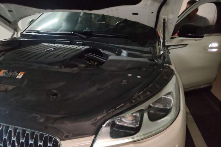 Used Lincoln Aviator 2020 3.0T V6 All-Wheel Drive Executive Version Engine Bay Left
