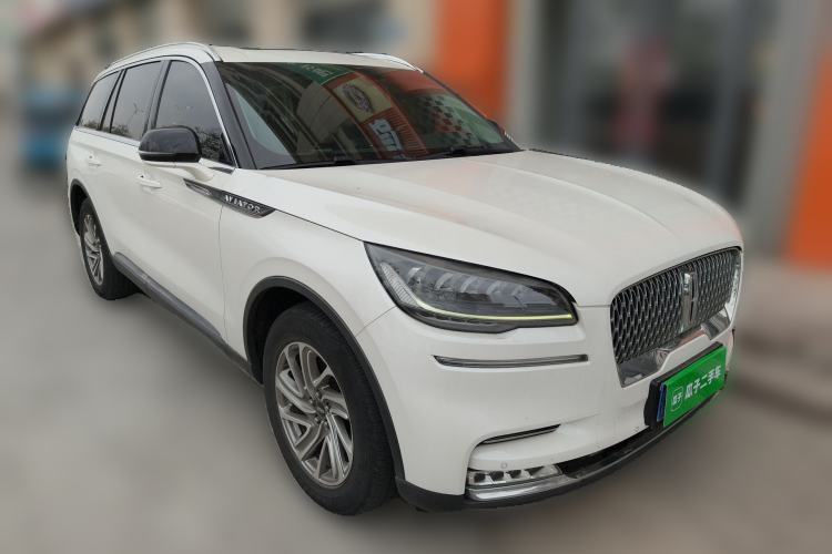 Used Lincoln Aviator 2020 3.0T V6 Four-Wheel Drive Premium Edition Front Right 45 Deg